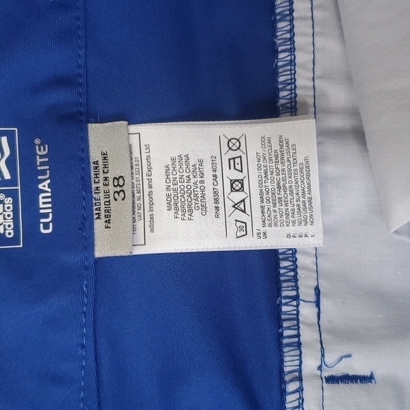 Mens Adidas Climalite Shorts Sz 38 - Picture 2 of 4